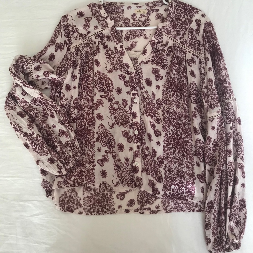 Flowy Long Sleeve Top